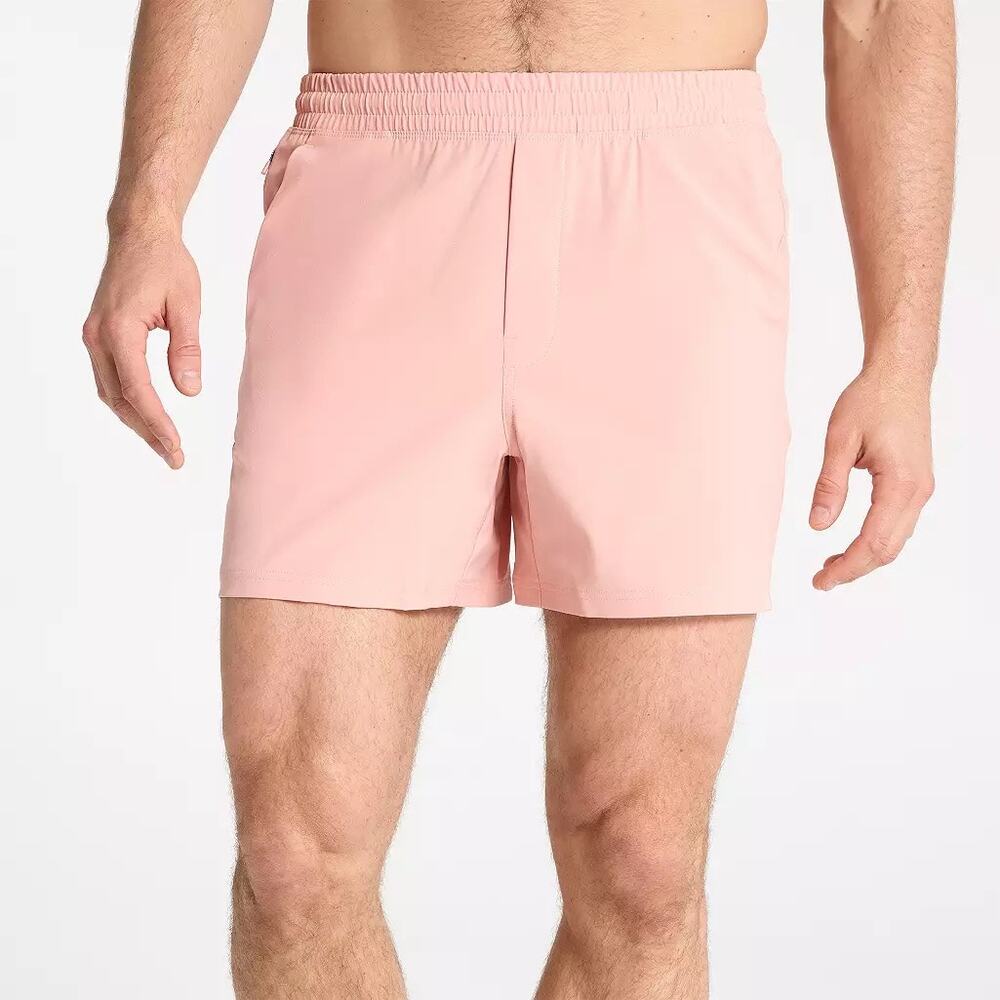 NWT VRST Pink Crape 5" All-In Unlined Pull-On Shorts Men's Size XXL